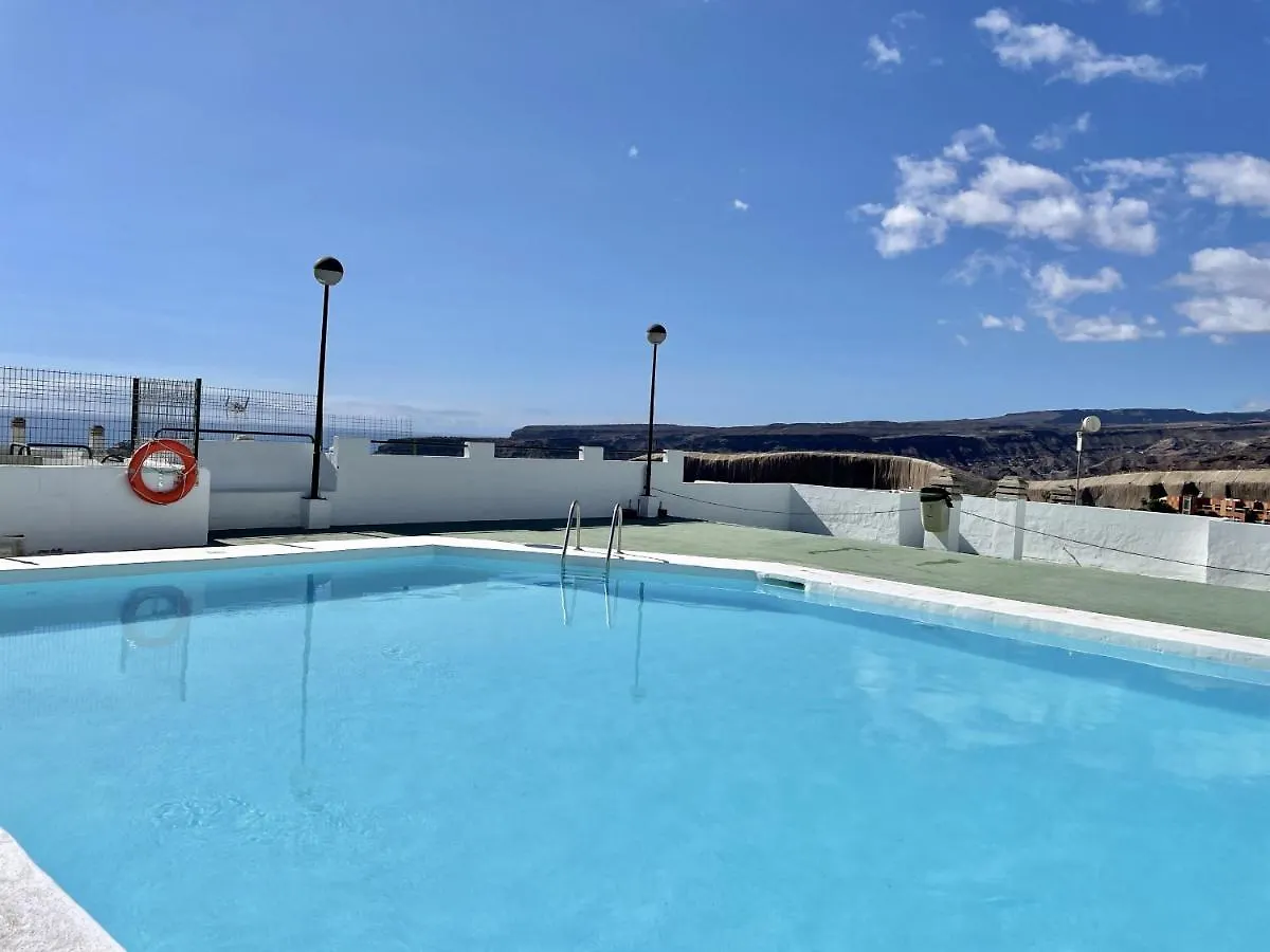 Homeforguest Amplio Apartamento Con Piscina Y Terraza En Mogan